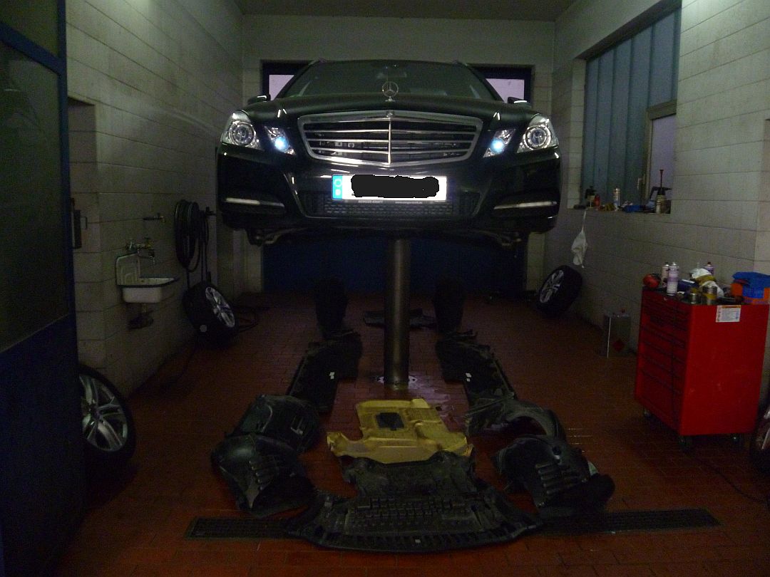 Konservierung MB W212 Neuwagen