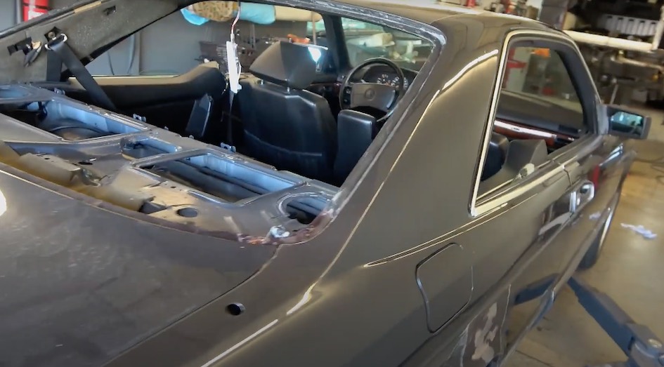 Mercedes Benz 560 SEC W126 Coupé – Karosseriearbeiten – Restauration