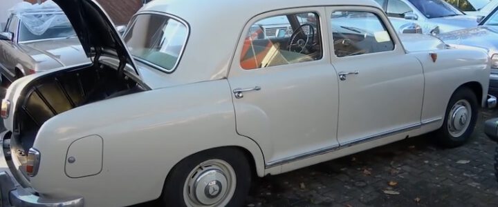 Mercedes Benz 180 Ponton – Probefahrt