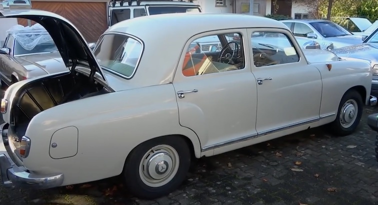 Mercedes Benz 180 Ponton – Probefahrt