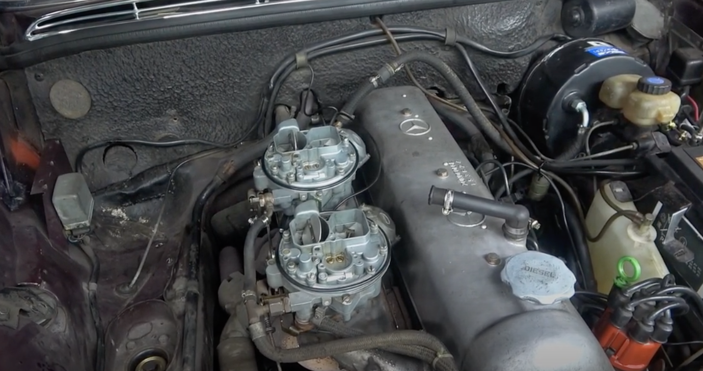 Fehlersuche am Vergaser Mercedes Benz W108 und Probefahrt